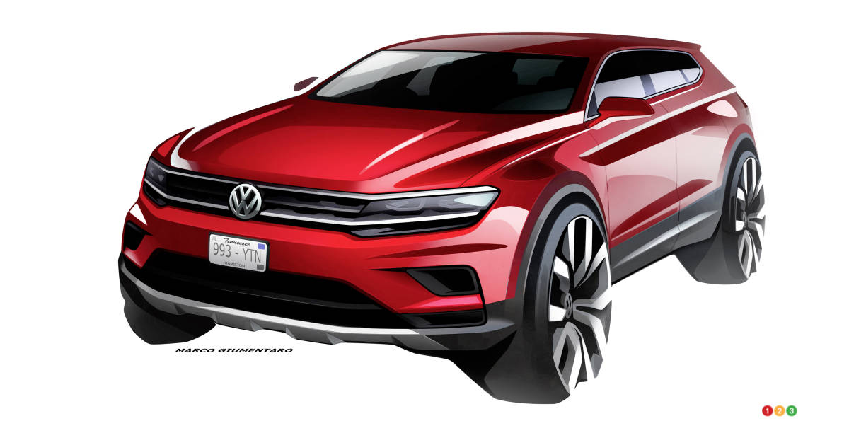 Détroit 2017 : le Volkswagen Tiguan Allspace promet plus d’espace